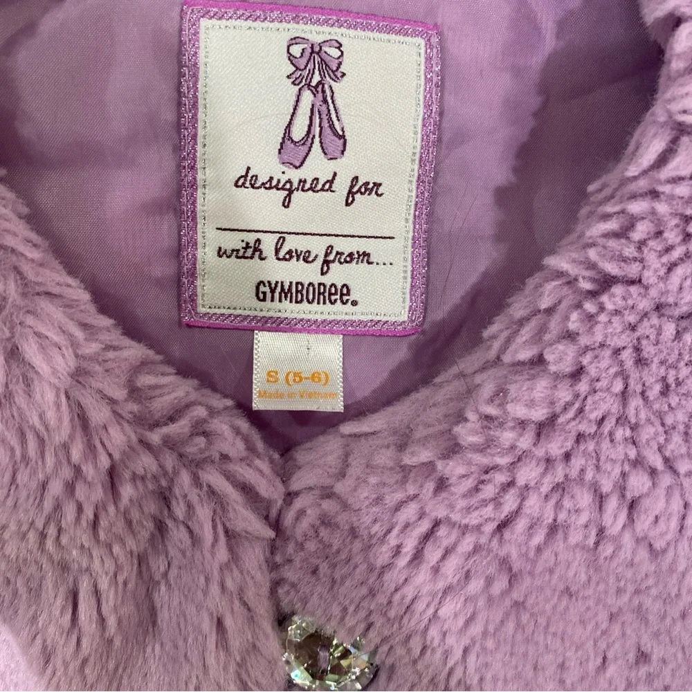 Lot Of‎ 3 Gymboree Vests Girls 5/6 Vests 2016 Butterfly Ballerina Faux Fur